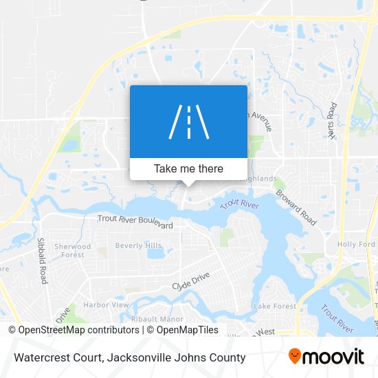 Watercrest Court map
