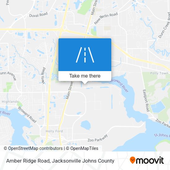 Amber Ridge Road map