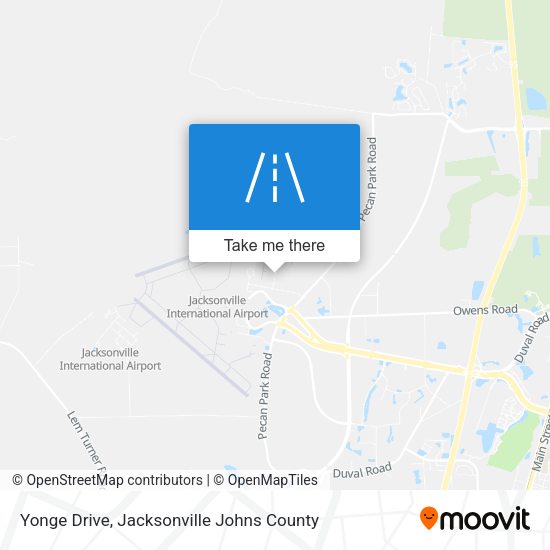 Mapa de Yonge Drive