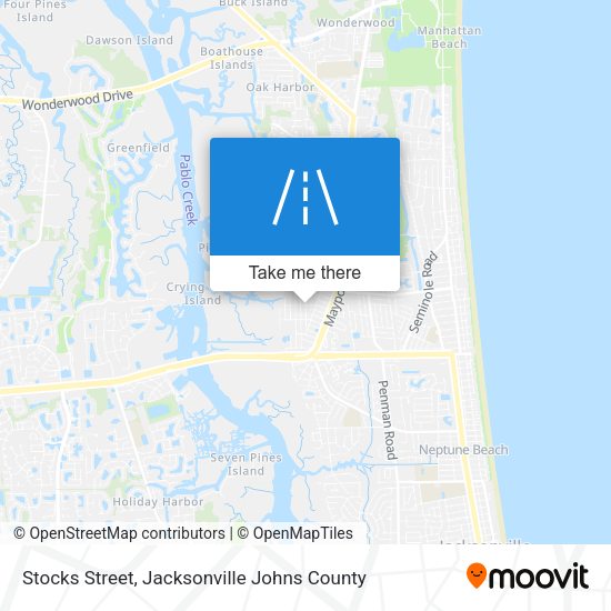 Stocks Street map