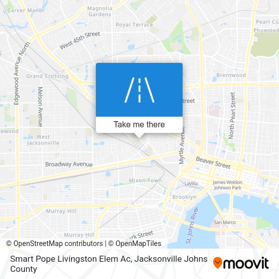 Smart Pope Livingston Elem Ac map