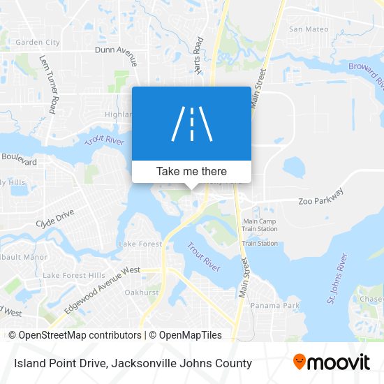 Mapa de Island Point Drive