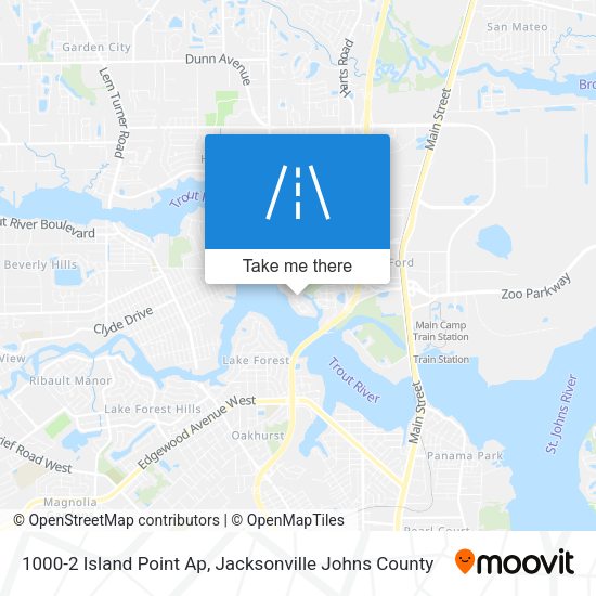 1000-2 Island Point Ap map