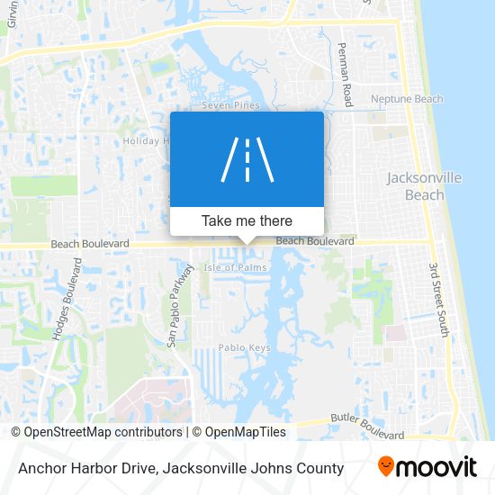Mapa de Anchor Harbor Drive