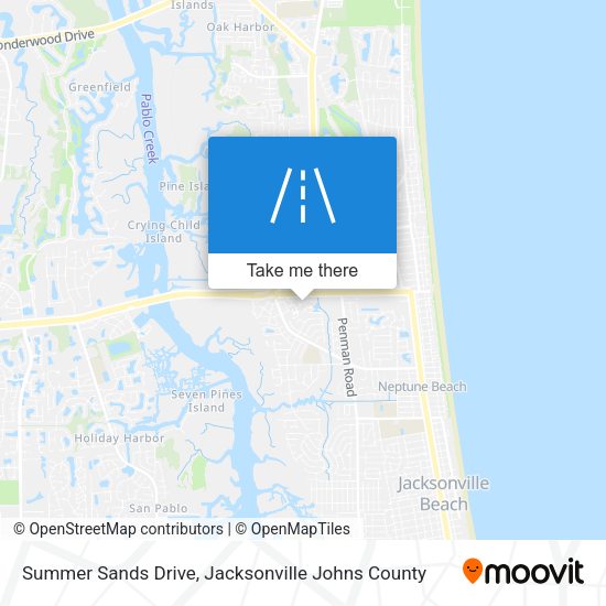 Summer Sands Drive map