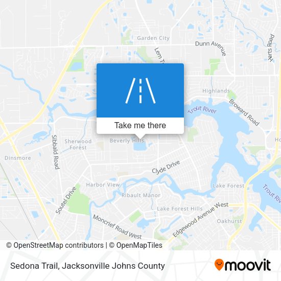 Sedona Trail map