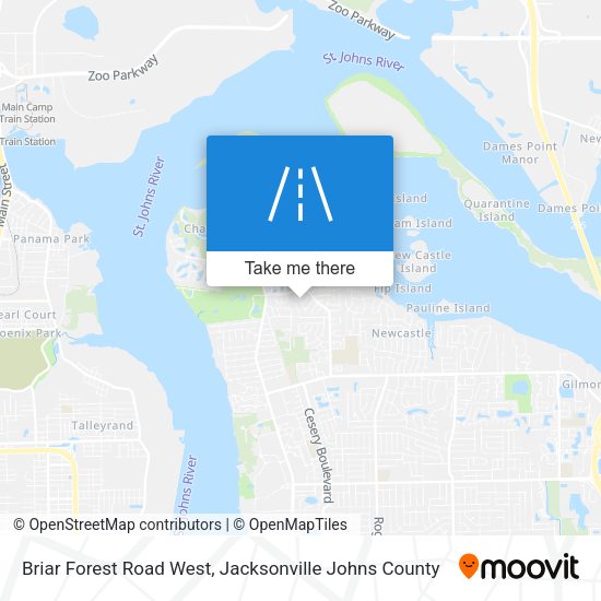 Mapa de Briar Forest Road West