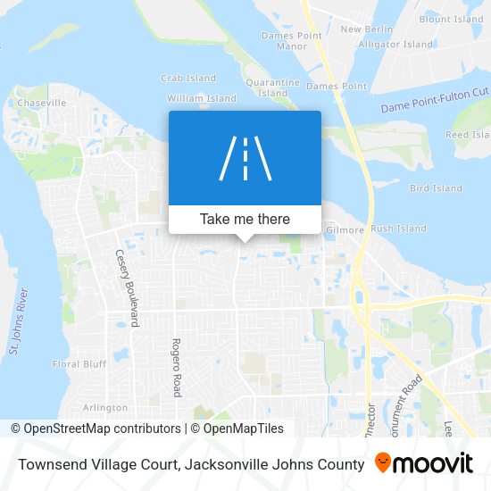 Mapa de Townsend Village Court