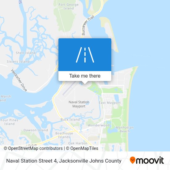 Naval Station Street 4 map