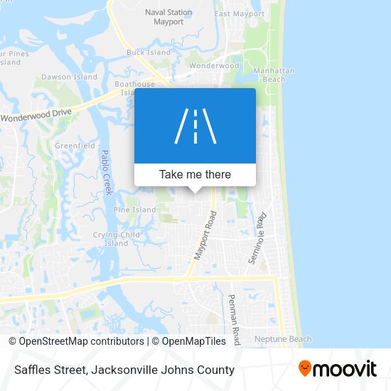 Saffles Street map