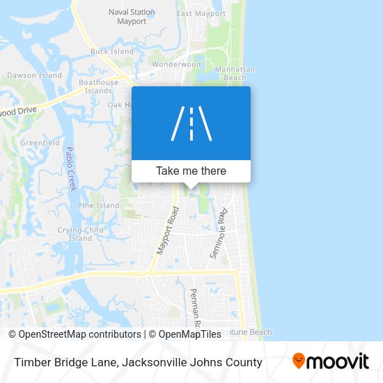 Mapa de Timber Bridge Lane