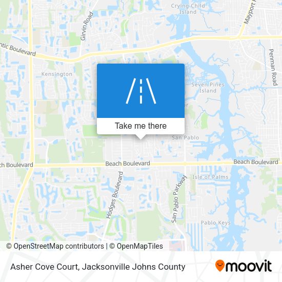 Asher Cove Court map