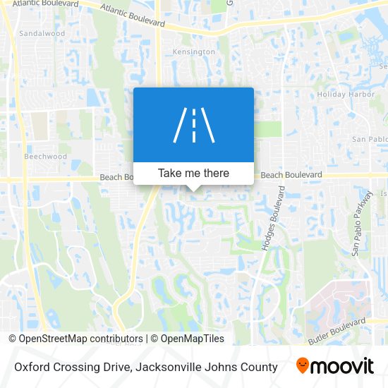 Mapa de Oxford Crossing Drive
