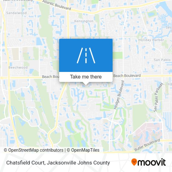 Mapa de Chatsfield Court