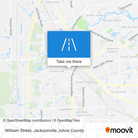 William Street map