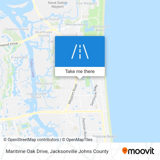 Maritime Oak Drive map