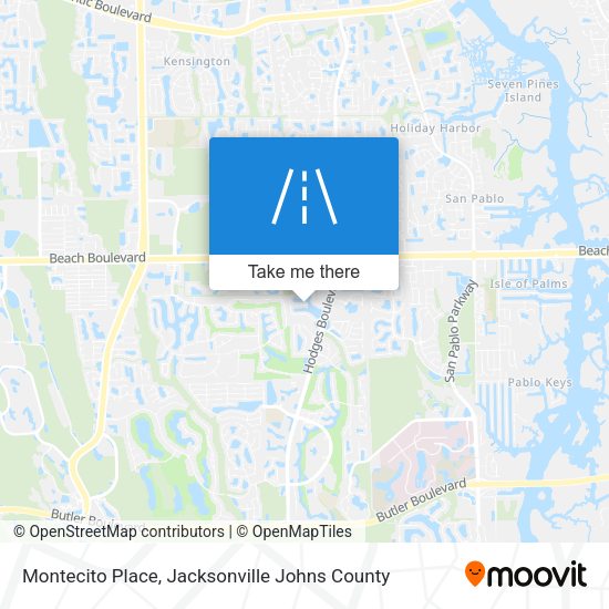 Montecito Place map