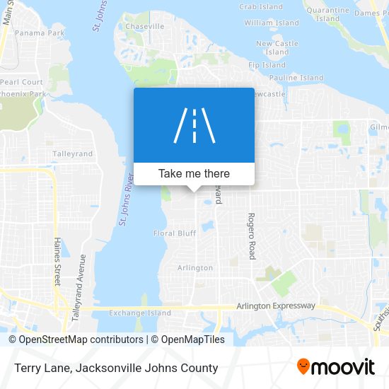 Terry Lane map