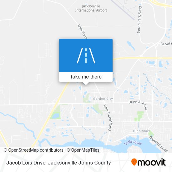 Mapa de Jacob Lois Drive