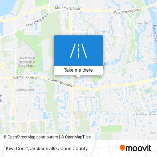 Kiwi Court map