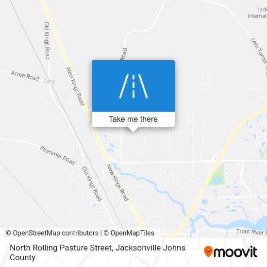 North Rolling Pasture Street map