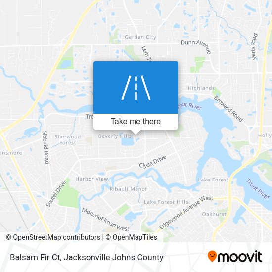 Balsam Fir Ct map