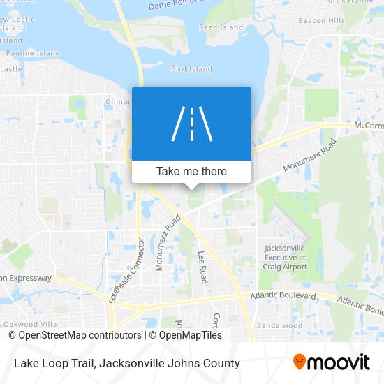 Lake Loop Trail map