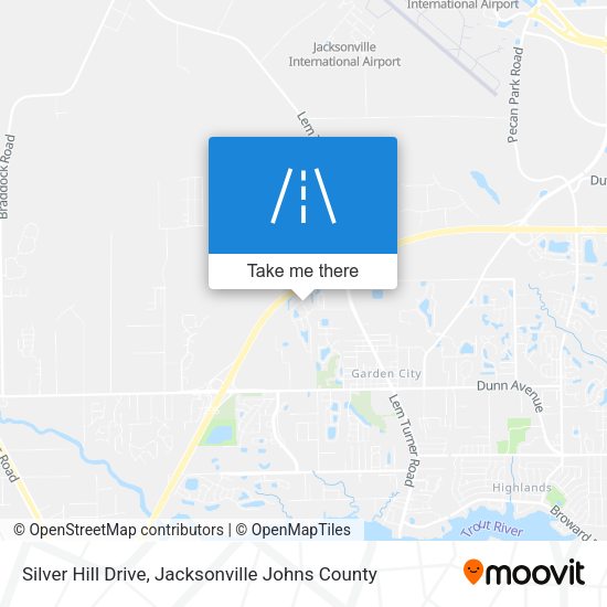 Mapa de Silver Hill Drive
