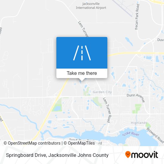 Springboard Drive map