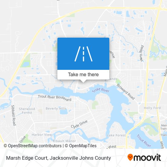 Marsh Edge Court map