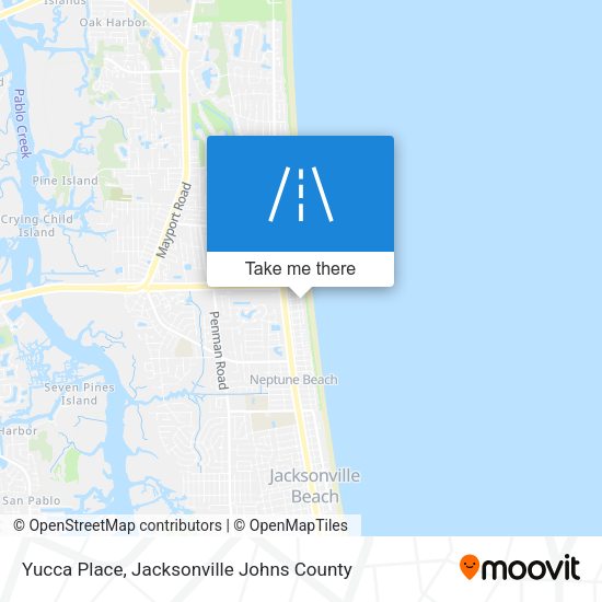 Yucca Place map