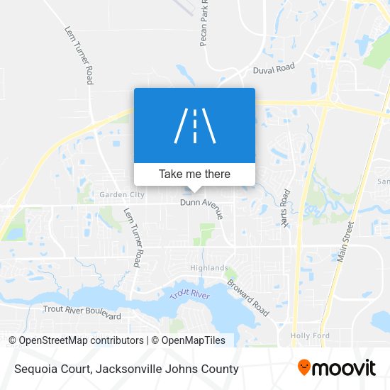Sequoia Court map