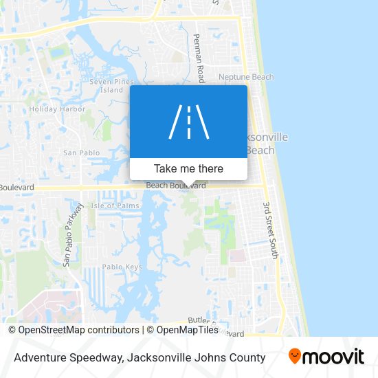 Adventure Speedway map