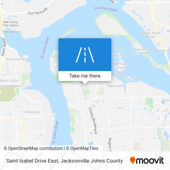 Saint Isabel Drive East map