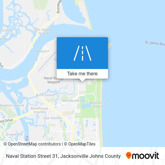 Mapa de Naval Station Street 31