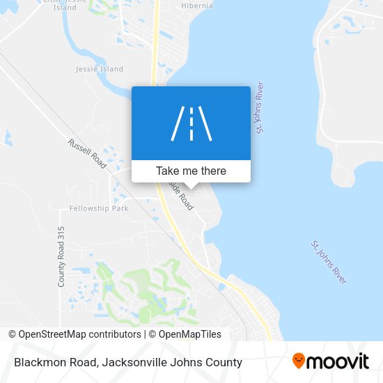 Mapa de Blackmon Road