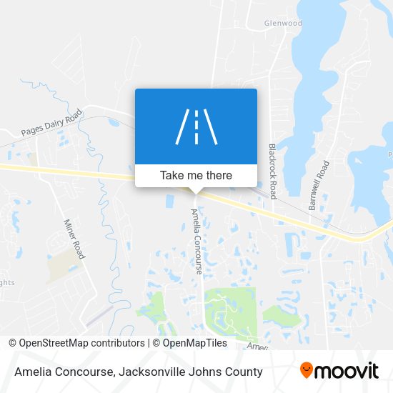 Amelia Concourse map