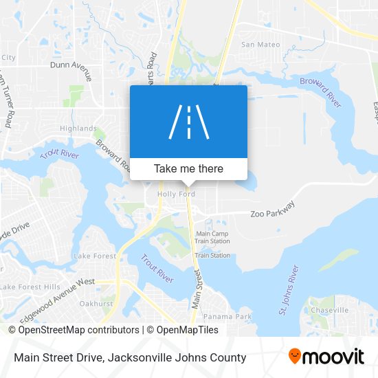Main Street Drive map