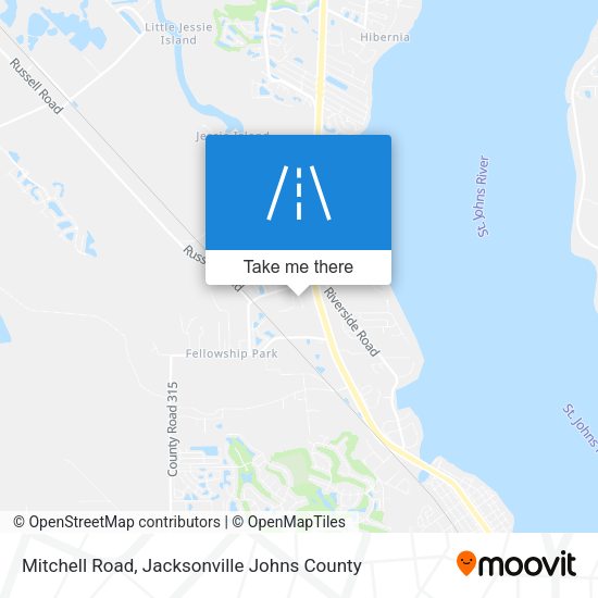 Mitchell Road map
