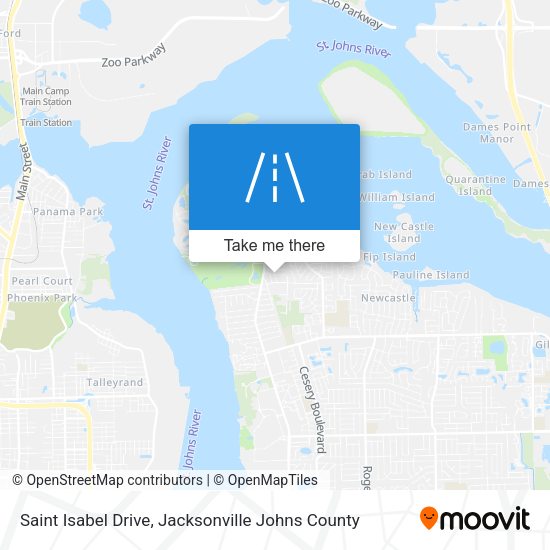 Saint Isabel Drive map