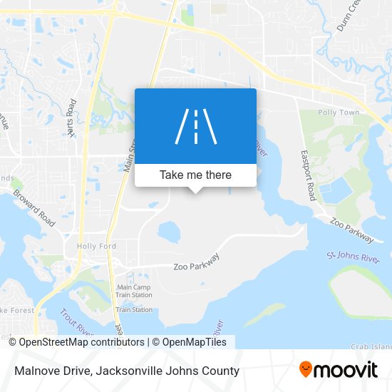 Malnove Drive map
