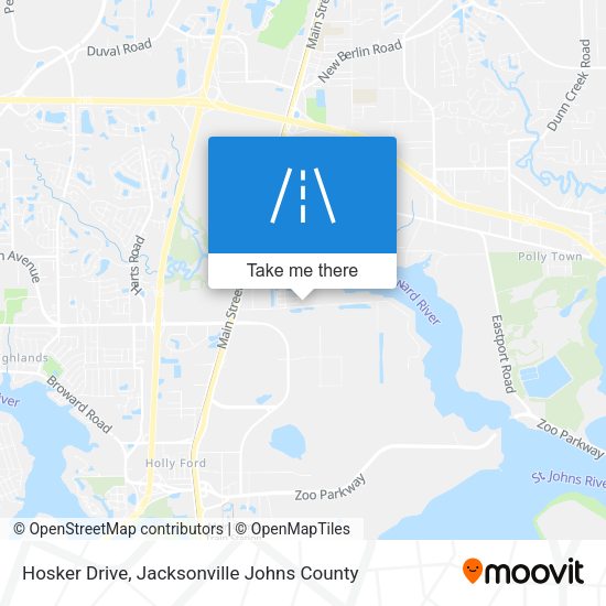 Mapa de Hosker Drive