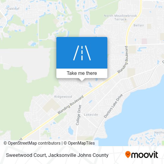 Sweetwood Court map