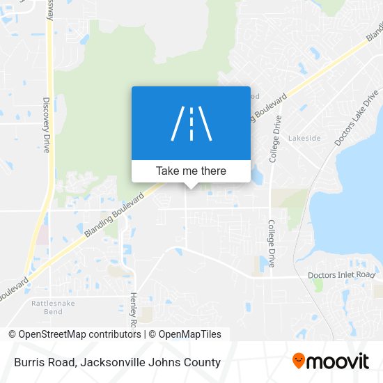 Mapa de Burris Road