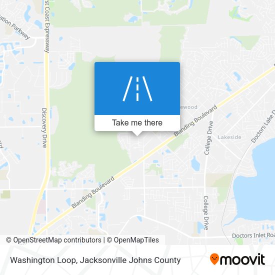 Mapa de Washington Loop