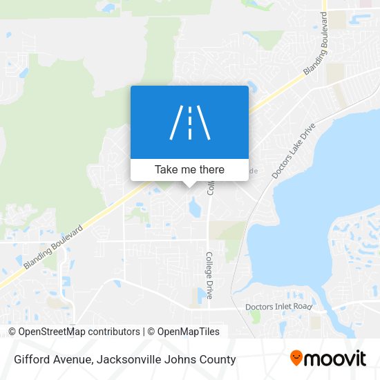 Gifford Avenue map
