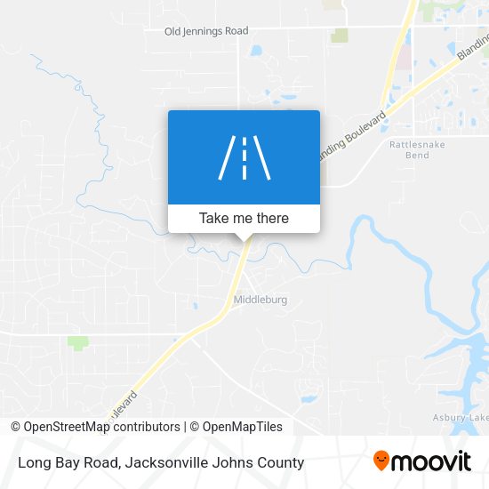Mapa de Long Bay Road