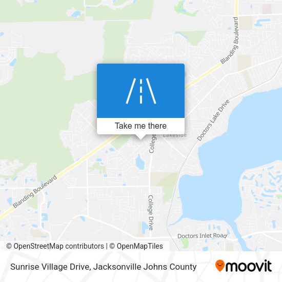 Mapa de Sunrise Village Drive