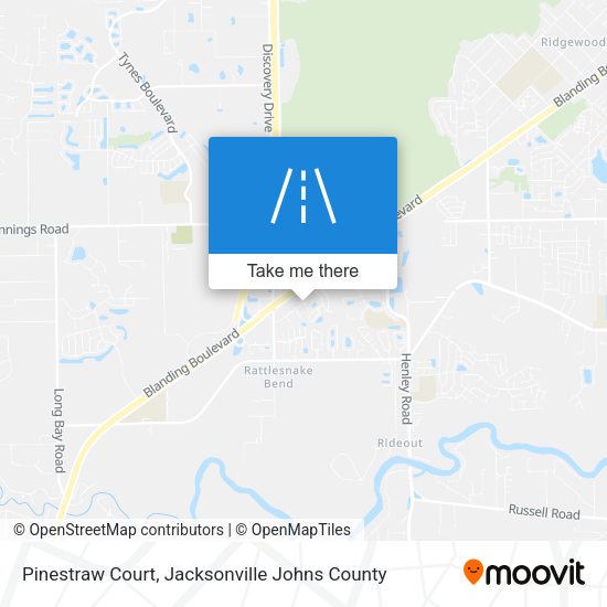Pinestraw Court map