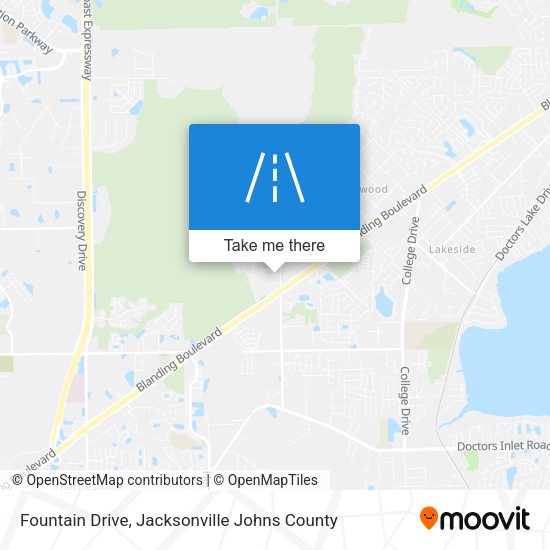 Fountain Drive map